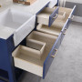 Altair Georgia 72" Double Bathroom Vanity Set with White Farmhouse Basins Altair Georgia 72" Double Bathroom Vanity Set with White Farmhouse Basins