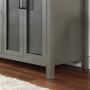 Altair Hadiya 72" Double Bathroom Vanity Set with Aosta White Composite Stone Countertop