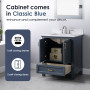 Altair Isla 30" Single Bathroom Vanity Set with Aosta White Engineered Stone Countertop