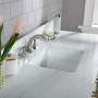 Altair Isla 60" Single Bathroom Vanity Set with Aosta White Engineered Stone Countertop