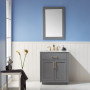 Altair Ivy 30" Single Bathroom Vanity Set with Carrara White Marble Countertop Altair Ivy 30" Single Bathroom Vanity Set with Carrara White Marble Countertop