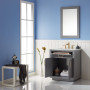 Altair Ivy 30" Single Bathroom Vanity Set with Carrara White Marble Countertop Altair Ivy 30" Single Bathroom Vanity Set with Carrara White Marble Countertop