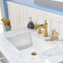 Altair Ivy 30" Single Bathroom Vanity Set with Carrara White Marble Countertop Altair Ivy 30" Single Bathroom Vanity Set with Carrara White Marble Countertop