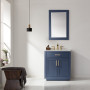 Altair Ivy 30" Single Bathroom Vanity Set with Carrara White Marble Countertop Altair Ivy 30" Single Bathroom Vanity Set with Carrara White Marble Countertop