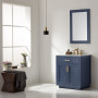Altair Ivy 30" Single Bathroom Vanity Set with Carrara White Marble Countertop Altair Ivy 30" Single Bathroom Vanity Set with Carrara White Marble Countertop