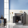 Altair Ivy 30" Single Bathroom Vanity Set with Carrara White Marble Countertop Altair Ivy 30" Single Bathroom Vanity Set with Carrara White Marble Countertop