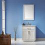 Altair Ivy 30" Single Bathroom Vanity Set with Carrara White Marble Countertop Altair Ivy 30" Single Bathroom Vanity Set with Carrara White Marble Countertop
