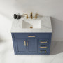 Altair Ivy 36" Single Bathroom Vanity Set with Carrara White Marble Countertop Altair Ivy 36" Single Bathroom Vanity Set with Carrara White Marble Countertop