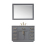 Altair Ivy 48" Single Bathroom Vanity Set with Carrara White Marble Countertop Altair Ivy 48" Single Bathroom Vanity Set with Carrara White Marble Countertop