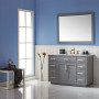 Altair Ivy 48" Single Bathroom Vanity Set with Carrara White Marble Countertop Altair Ivy 48" Single Bathroom Vanity Set with Carrara White Marble Countertop