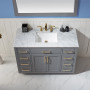 Altair Ivy 48" Single Bathroom Vanity Set with Carrara White Marble Countertop Altair Ivy 48" Single Bathroom Vanity Set with Carrara White Marble Countertop