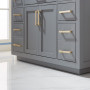 Altair Ivy 48" Single Bathroom Vanity Set with Carrara White Marble Countertop Altair Ivy 48" Single Bathroom Vanity Set with Carrara White Marble Countertop