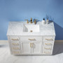 Altair Ivy 48" Single Bathroom Vanity Set with Carrara White Marble Countertop Altair Ivy 48" Single Bathroom Vanity Set with Carrara White Marble Countertop