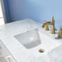 Altair Ivy 48" Single Bathroom Vanity Set with Carrara White Marble Countertop Altair Ivy 48" Single Bathroom Vanity Set with Carrara White Marble Countertop