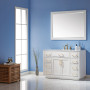Altair Ivy 48" Single Bathroom Vanity Set with Carrara White Marble Countertop Altair Ivy 48" Single Bathroom Vanity Set with Carrara White Marble Countertop
