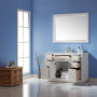 Altair Ivy 48" Single Bathroom Vanity Set with Carrara White Marble Countertop Altair Ivy 48" Single Bathroom Vanity Set with Carrara White Marble Countertop