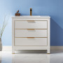 Altair Jackson 36" Single Bathroom Vanity Set with Composite Stone Countertop