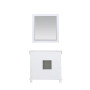 Altair Jardin 36" Single Bathroom Vanity Set with Carrara White Marble Countertop Altair Jardin 36" Single Bathroom Vanity Set with Carrara White Marble Countertop