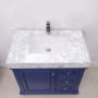 Altair Jardin 36" Single Bathroom Vanity Set with Carrara White Marble Countertop Altair Jardin 36" Single Bathroom Vanity Set with Carrara White Marble Countertop