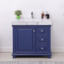 Altair Jardin 36" Single Bathroom Vanity Set with Carrara White Marble Countertop Altair Jardin 36" Single Bathroom Vanity Set with Carrara White Marble Countertop