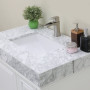 Altair Jardin 36" Single Bathroom Vanity Set with Carrara White Marble Countertop Altair Jardin 36" Single Bathroom Vanity Set with Carrara White Marble Countertop