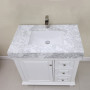 Altair Jardin 36" Single Bathroom Vanity Set with Carrara White Marble Countertop Altair Jardin 36" Single Bathroom Vanity Set with Carrara White Marble Countertop