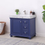 Altair Jardin 36" Single Bathroom Vanity Set with Carrara White Marble Countertop Altair Jardin 36" Single Bathroom Vanity Set with Carrara White Marble Countertop