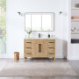 Altair Laurel 48" Single Bathroom Vanity with Calacatta White Quartz Countertop