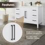 Altair Laurel 48" Single Bathroom Vanity with Calacatta White Quartz Countertop
