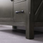 Altair Maribella 48" Single Bathroom Vanity Set in Carrara White Marble Countertop with Mirror