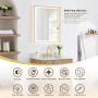Altair Sierra 36" Single Bathroom Vanity in Washed Light Brown with Engineered Stone Countertop Altair Sierra 36" Single Bathroom Vanity in Washed Light Brown with Engineered Stone Countertop