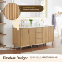Altair Sierra 72" Double Bathroom Vanity in Washed Light Brown with Engineered Stone Countertop Altair Sierra 72" Double Bathroom Vanity in Washed Light Brown with Engineered Stone Countertop