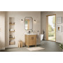 Altair Solara 24" Single Bathroom Vanity in Weathered Fir with White Ceramic Intergated Sink Altair Solara 24" Single Bathroom Vanity in Weathered Fir with White Ceramic Intergated Sink