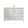 Altair Sutton 48" Single Bathroom Vanity Set with Marble Countertop Altair Sutton 48" Single Bathroom Vanity Set with Marble Countertop