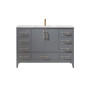 Altair Sutton 48" Single Bathroom Vanity Set with Marble Countertop Altair Sutton 48" Single Bathroom Vanity Set with Marble Countertop