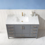 Altair Sutton 48" Single Bathroom Vanity Set with Marble Countertop Altair Sutton 48" Single Bathroom Vanity Set with Marble Countertop