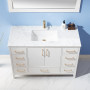 Altair Sutton 48" Single Bathroom Vanity Set with Marble Countertop Altair Sutton 48" Single Bathroom Vanity Set with Marble Countertop