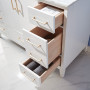 Altair Sutton 48" Single Bathroom Vanity Set with Marble Countertop Altair Sutton 48" Single Bathroom Vanity Set with Marble Countertop