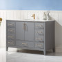 Altair Sutton 48" Single Bathroom Vanity Set with Marble Countertop Altair Sutton 48" Single Bathroom Vanity Set with Marble Countertop