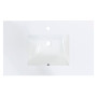 Altair Viterbo Single Sink Bathroom Vanity Countertop in Snow White Altair Viterbo Single Sink Bathroom Vanity Countertop in Snow White