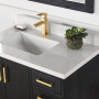 Altair Wildy 36" Single Bathroom Vanity Set with Grain White Composite Stone Countertop Altair Wildy 36" Single Bathroom Vanity Set with Grain White Composite Stone Countertop