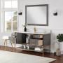 Altair Wildy 60" Single Bathroom Vanity Set with Grain White Composite Stone Countertop Altair Wildy 60" Single Bathroom Vanity Set with Grain White Composite Stone Countertop