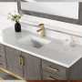 Altair Wildy 60" Single Bathroom Vanity Set with Grain White Composite Stone Countertop Altair Wildy 60" Single Bathroom Vanity Set with Grain White Composite Stone Countertop