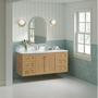 James Martin Vanities Laurent 60" Free Standing Single Basin Vanity Set with Quartz Top and Rectangular Sink