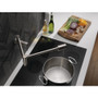 Delta 24" Wall-Mounted Pot Filler - Chrome Delta 24" Wall-Mounted Pot Filler - Chrome