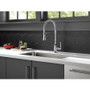 Delta Broderick 1.8 GPM Single Hole Pre-Rinse Pull Down Kitchen Faucet - Chrome