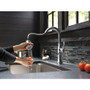 Delta Cassidy Pull-Down Bar/Prep Faucet with Magnetic Docking Spray Head - Includes Lifetime Warranty - Lumicoat Chrome
