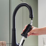 Kohler Tone 1.5 GPM Single Hole Pull Down Kitchen Faucet - Matte Black Kohler Tone 1.5 GPM Single Hole Pull Down Kitchen Faucet - Matte Black
