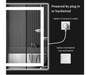 Royal 30"x48" LED Bathroom Mirror with Lights, Dimmable，Anti-Fog，Bathroom Vanity Mirror for Wall, Backlit + Front Lit, Memory Function, Shatter-Proof, Tempered Glass