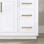 Altair Gavino 36" Free Standing Single Basin Vanity Set with Cabinet and Engineered Stone Vanity Top